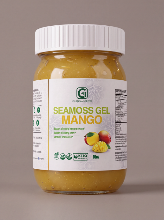 Mango SeaMoss Gel, 16oz