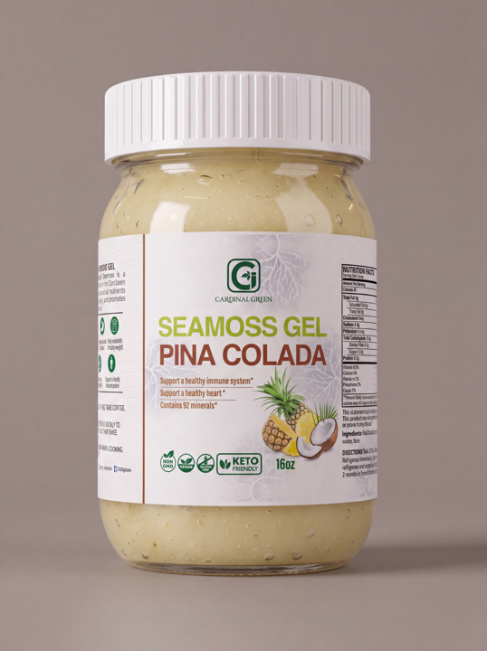 Pina Colada SeaMoss Gel, 16oz