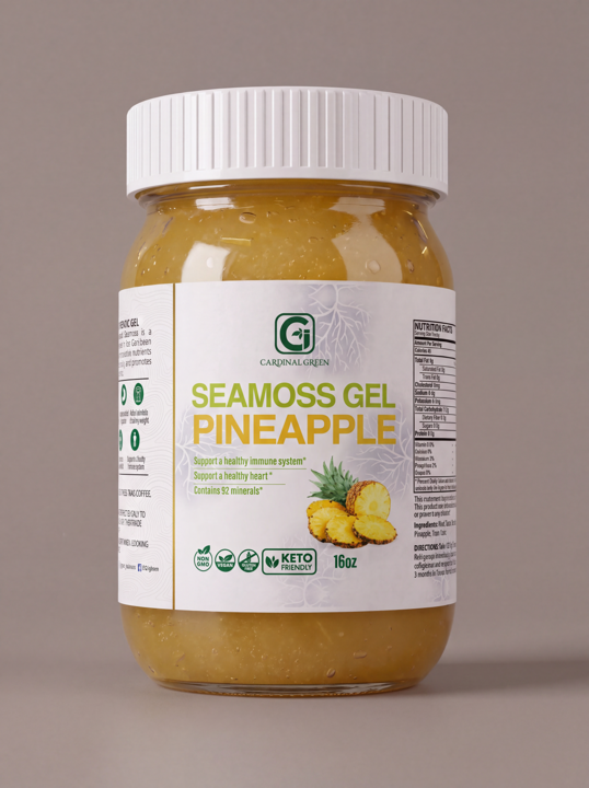 Pineapple SeaMoss Gel, 16oz