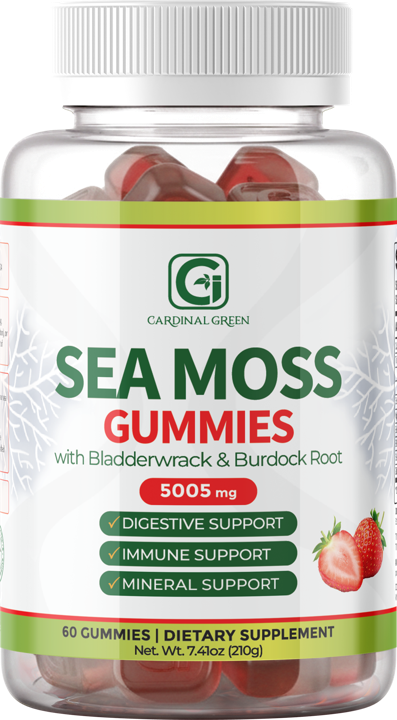 Strawberry SeaMoss Gummies bottle